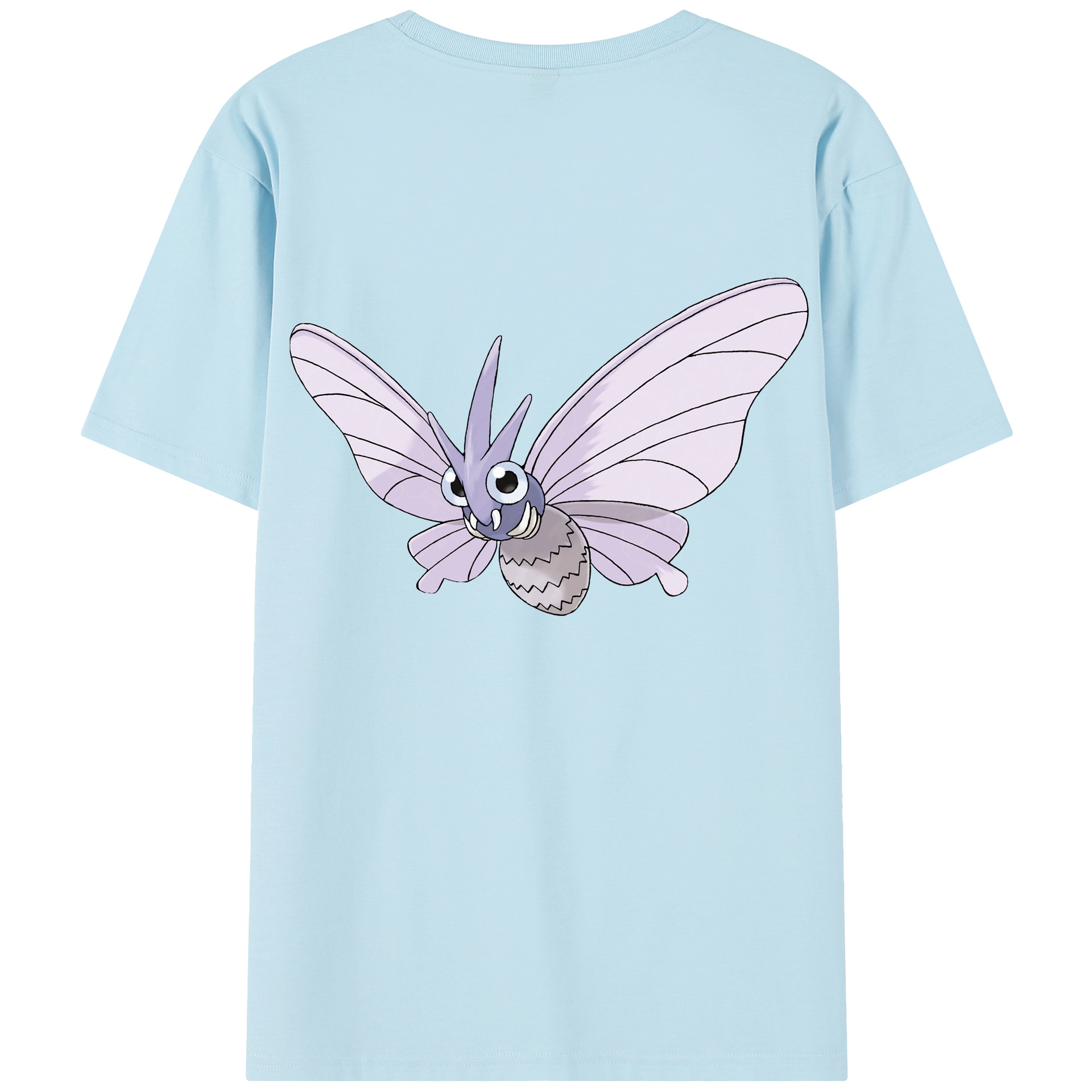 （画像用） ポケットモンスター Pokémon 綿100％半袖Tシャツ（背面プリント）